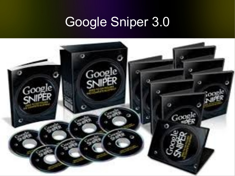 Google Sniper 3.0 e-cover